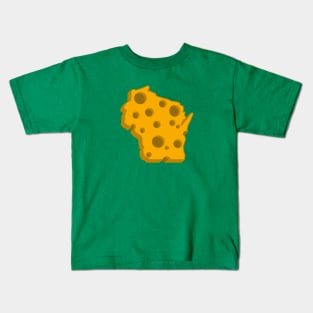 Wis-cheese-consin - green 1 Kids T-Shirt